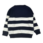 Little Bear Maglia Bicolore A Strisce Bianco/Blu per Bambino 9304J BIANCO/BLU LITTLE BEAR 
