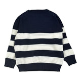 Little Bear Maglia Bicolore A Strisce Bianco/Blu per Bambino 9304J BIANCO/BLU LITTLE BEAR 