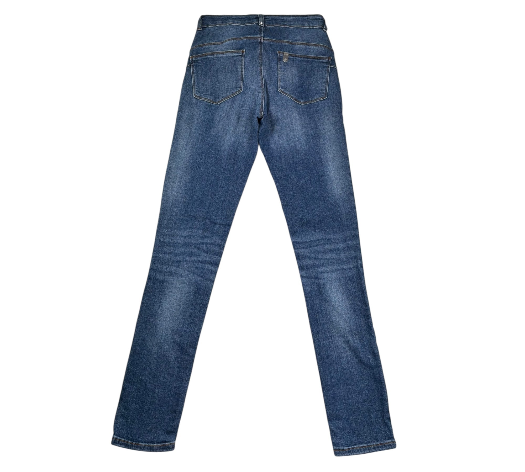 Liu Jo Jeans tinta unita con Girovita Regolabile Blu per Bambina GA3007 BLU LIU JO 