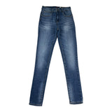 Liu Jo Jeans tinta unita con Girovita Regolabile Modello Zampa Blu per Bambina GA3008 BLU LIU JO 
