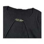 Liu Jo Cardigan tinta unita Nero per Bambina GA4036 NERO LIU JO 