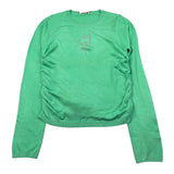 Liu Jo Maglia Girocollo tinta unita con Logo Verde per Bambina GA4200 VERDE LIU JO 