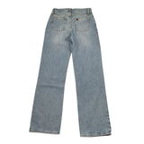 Liu Jo Jeans tinta unita con Girovita Regolabile Azzurro per Bambina GA5097 AZZURRO LIU JO 