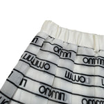 Liu Jo Gonna tinta unita con Loghi Bianco per Bambina GA5193 BIANCO LIU JO 