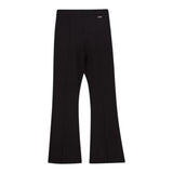 Liu Jo Leggins tinta unita Modello A Zampa Nero per Bambina GF4037 NERO LIU JO 