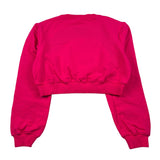 Liu Jo Felpa Xhiusa Girocollo tinta unita Fuxia per Bambina GF4092 FUXIA LIU JO 