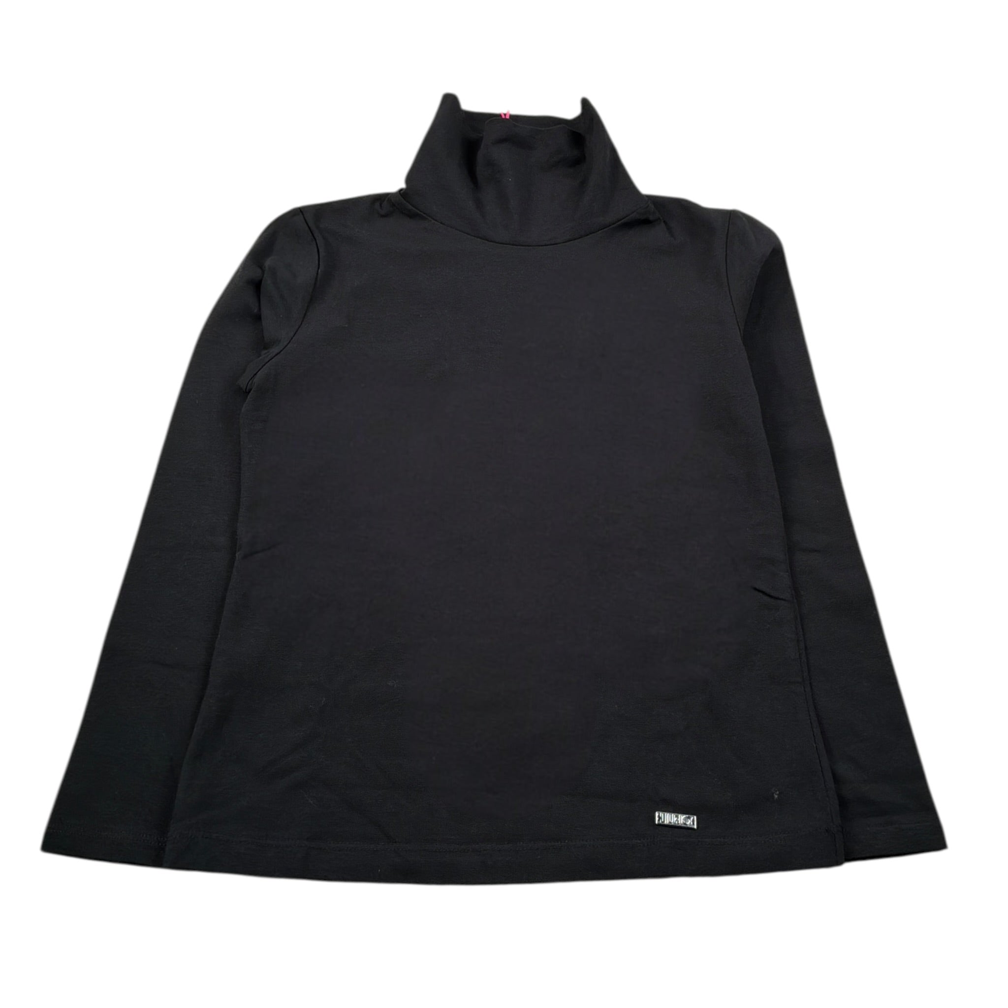 Liu Jo Lupetto tinta unita con Logo Nero per Bambina GF4096 NERO LIU JO 