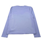 Liu Jo Shirt Girocollo tinta unita con Brillantini Lilla per Bambina GF5011XXXX LILLA LIU JO 