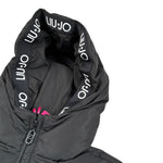 Liu Jo Giubbino tinta unita con Logo Nero per Bambina GF5017 NERO LIU JO 