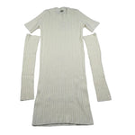 Liu Jo Abito Mezza Manica tinta unita con Manicotti Panna per Bambina GF5028 PANNA LIU JO 