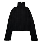 Liu Jo Maglia Collo Alto tinta unita Nero per Bambina GF5031 NERO LIU JO 