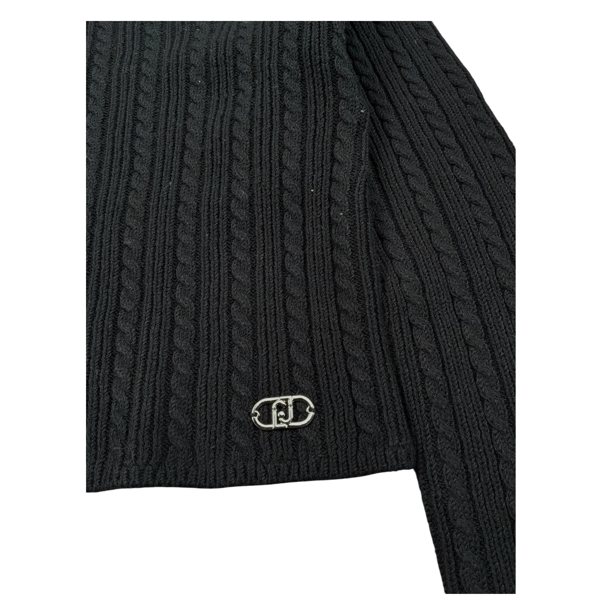 Liu Jo Maglia Collo Alto tinta unita Nero per Bambina GF5031 NERO LIU JO 