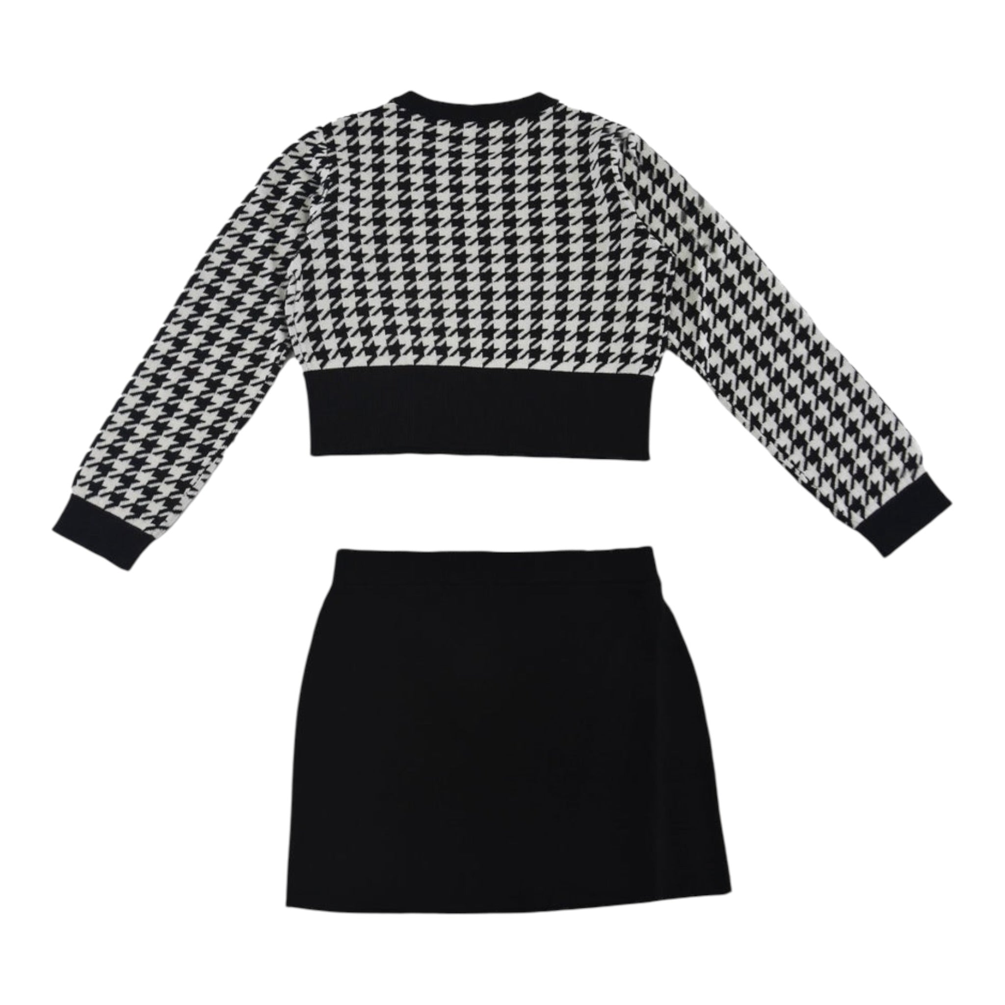 Liu Jo Completo 2 Pezzi Maglia-Gonna Bianco/Nero per Bambina GF5032XXXX BIANCO/NERO LIU JO 