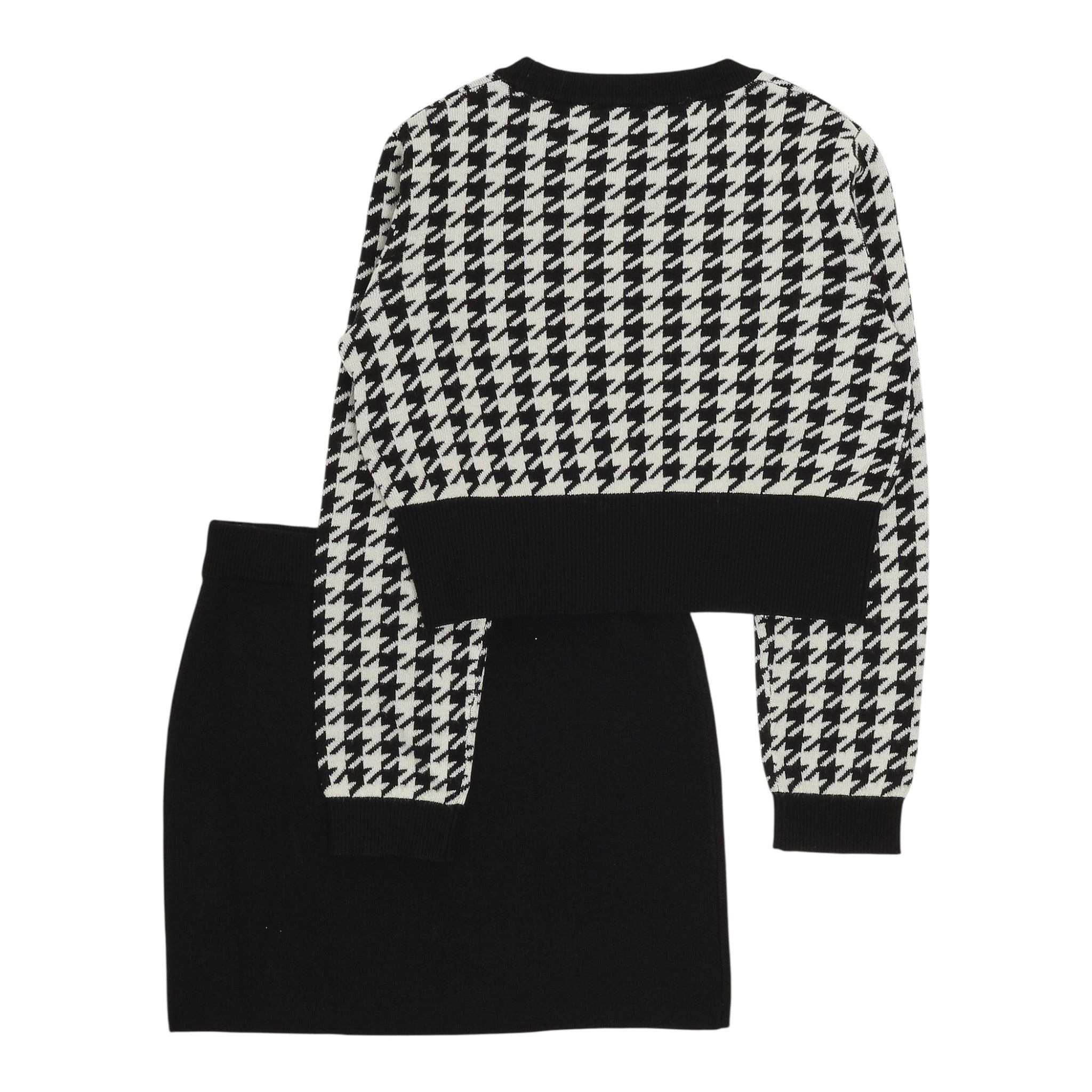 Liu Jo Completo 2 Pezzi Maglia-Gonna Bianco/Nero per Bambina GF5032XXXXXX BIANCO/NERO LIU JO 