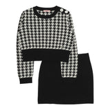 Liu Jo Completo 2 Pezzi Maglia-Gonna Bianco/Nero per Bambina GF5032XXXXXX BIANCO/NERO LIU JO 