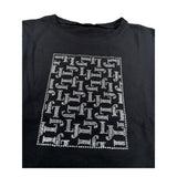 Liu Jo Shirt Girocollo tinta unita con Brillantini Nero per Bambina GF5035X NERO LIU JO 
