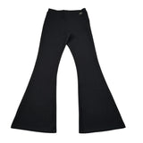 Liu Jo Leggins tinta unita Modello Zampa Nero per Bambina GF5039 NERO LIU JO 