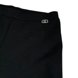 Liu Jo Leggins tinta unita Modello Zampa Nero per Bambina GF5039 NERO LIU JO 
