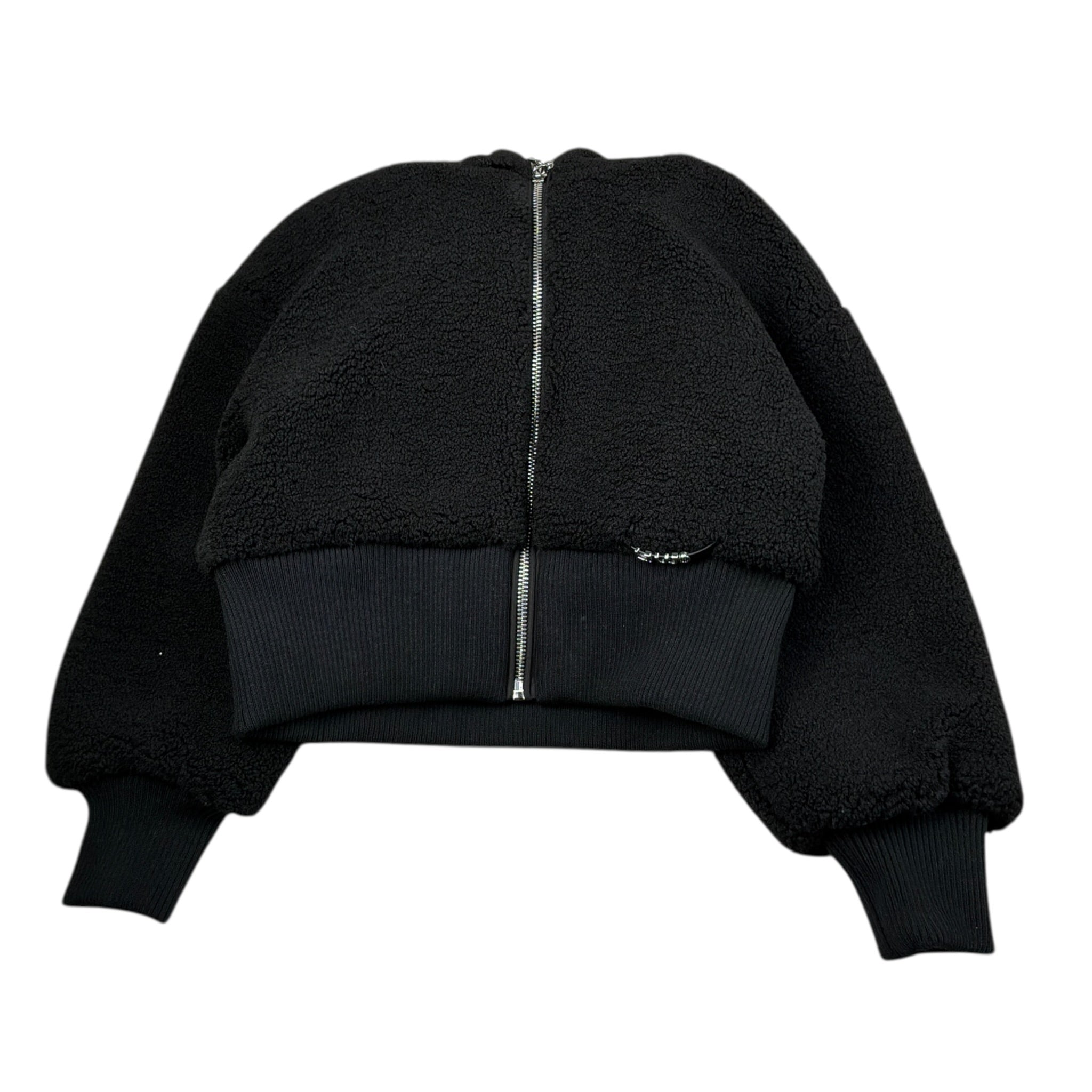 Liu Jo giubbino Felpa tinta unita Teddy con Cappuccio Nero per Bambina GF5066XX NERO LIU JO 