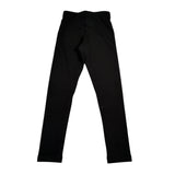 Liu Jo Leggins tinta unita con Logo Nero per Bambina GF5076 NERO LIU JO 