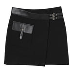 Liu Jo Gonna tinta unita con Elastico In Vita Nero per Bambina GF5084X NERO LIU JO 