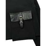 Liu Jo Maglia tinta unita con Cappuccio Nero per Bambina GF5085 NERO LIU JO 