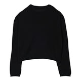 Liu Jo Maglia Girocollo tinta unita con Logo Nero per Bambina GF5089 NERO LIU JO 