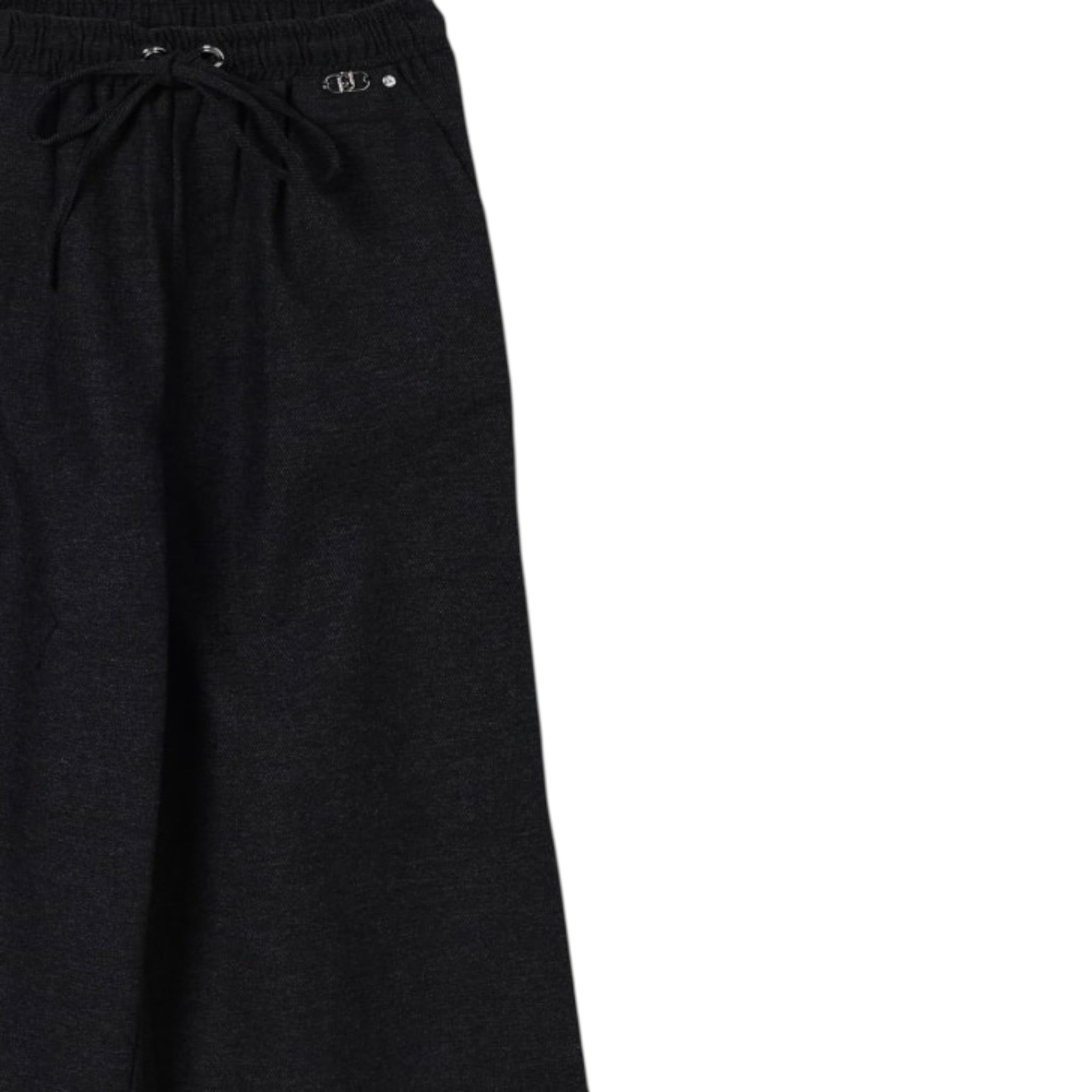 Liu Jo Pantalone tinta unita con Elastico In Vita Grigio per Bambina GF5098X GRIGIO LIU JO 