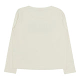 Liu Jo Shirt Girocollo tinta unita con Brillantini Bianco per Bambina GF5108XXX BIANCO LIU JO 