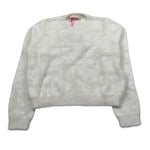 Liu Jo Maglia Girocollo tinta unita Panna per Bambina GF5110 PANNA LIU JO 