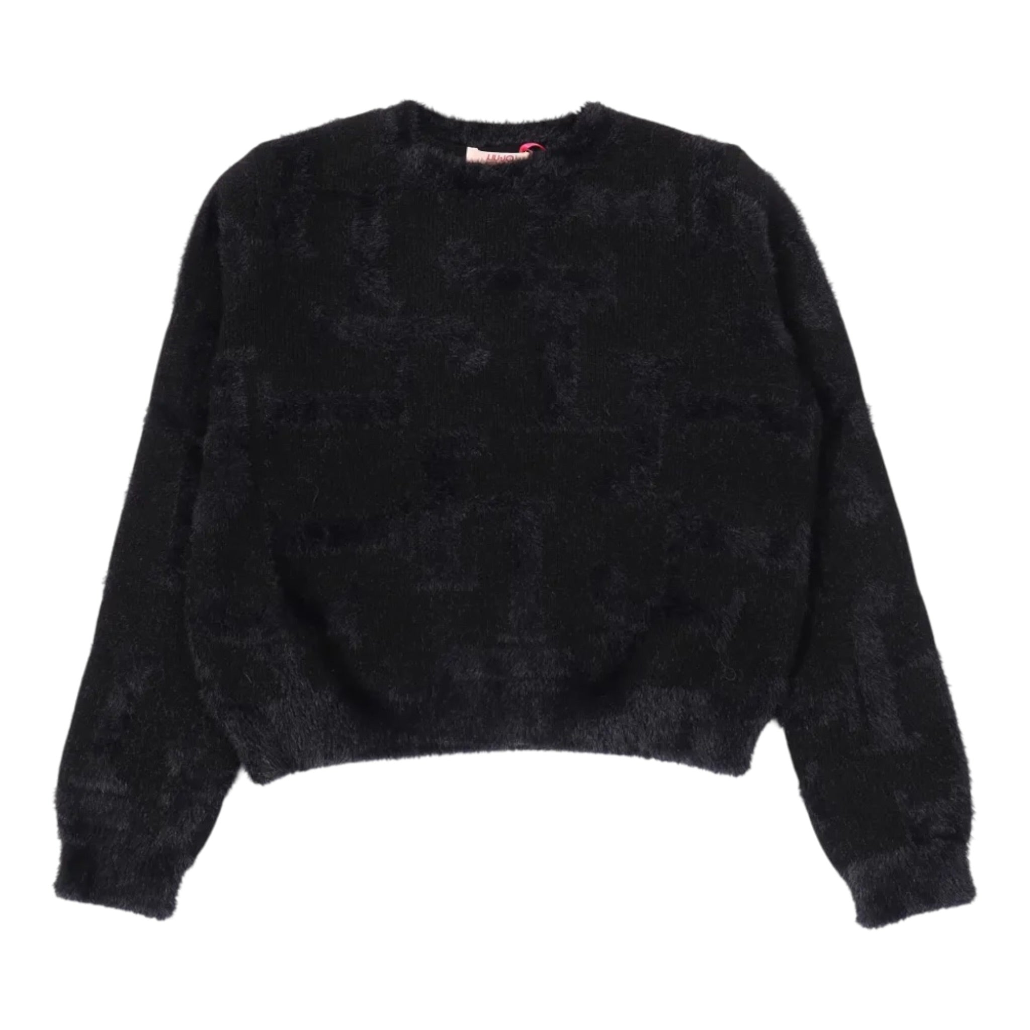 Liu Jo Maglia Girocollo tinta unita Nero per Bambina GF5110XXX NERO LIU JO 