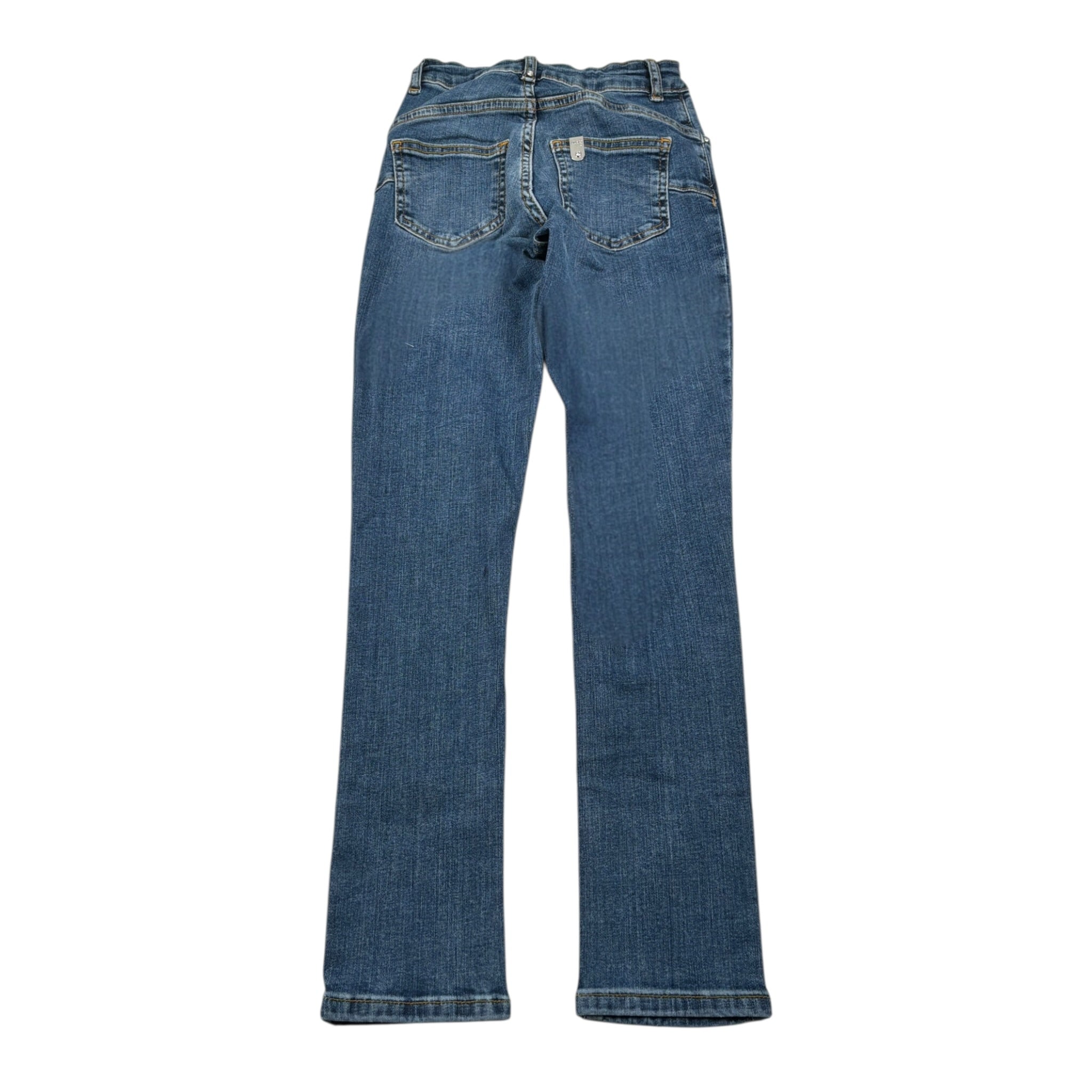 Liu Jo Jeans tinta unita con Girovita Regolabile Blu per Bambina GF5117 BLU LIU JO 