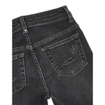 Liu Jo Jeans tinta unita Modello A Zampa Grigio per Bambina GF5120XX GRIGIO LIU JO 