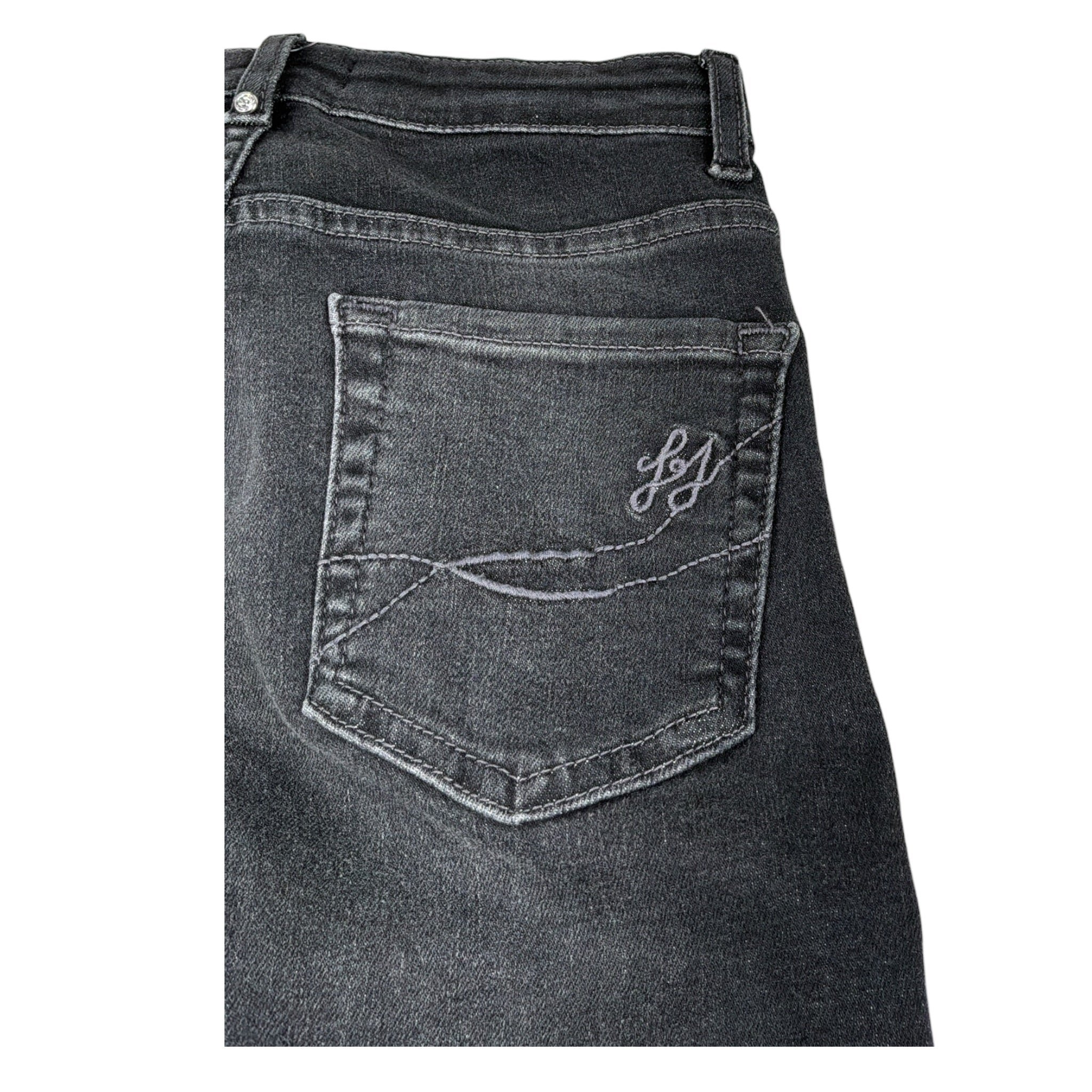Liu Jo Jeans tinta unita Modello A Zampa Nero per Bambina GF5121X NERO LIU JO 