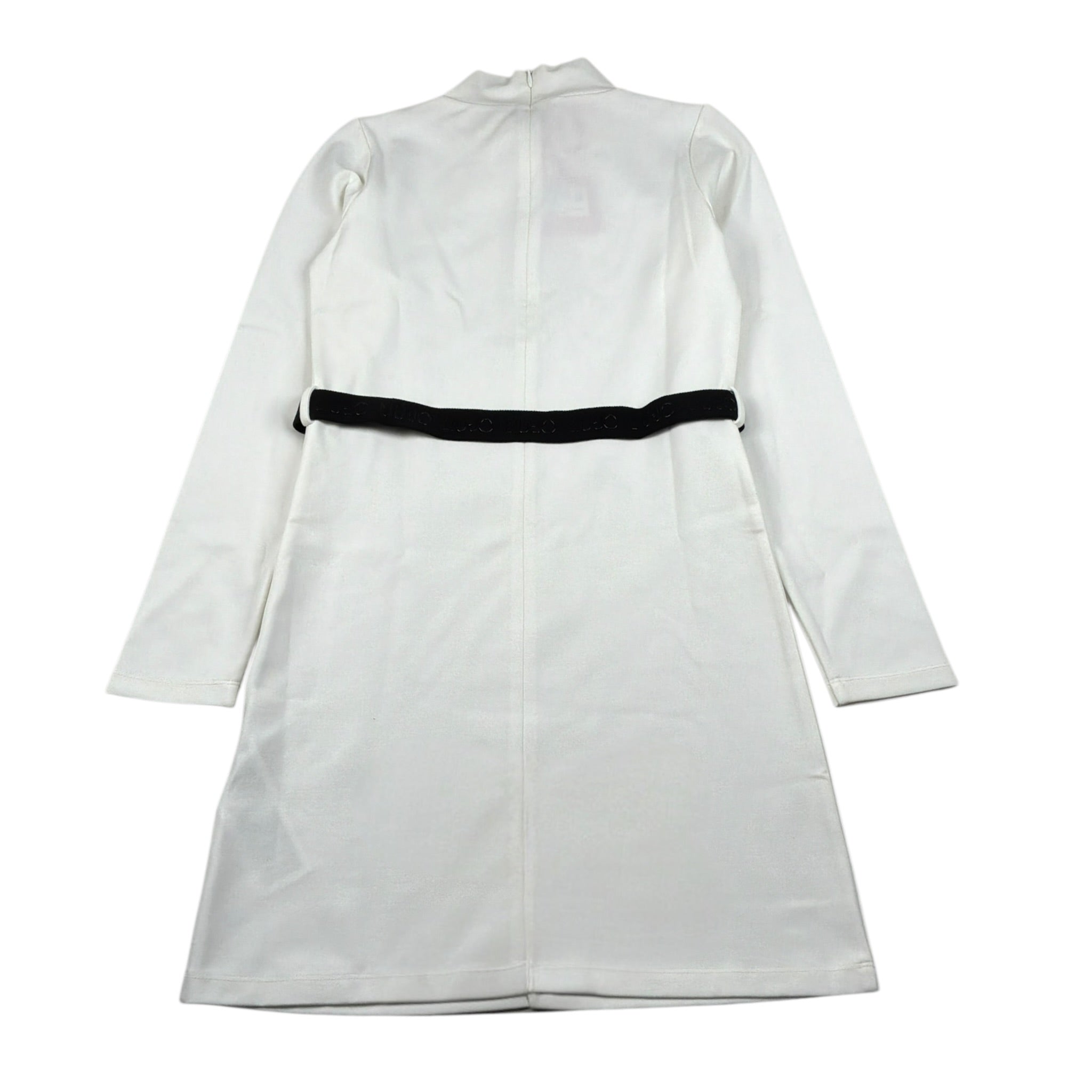 Liu Jo Abito Manica Lunga tinta unita con Cinturino Panna per Bambina GF5134 PANNA LIU JO 