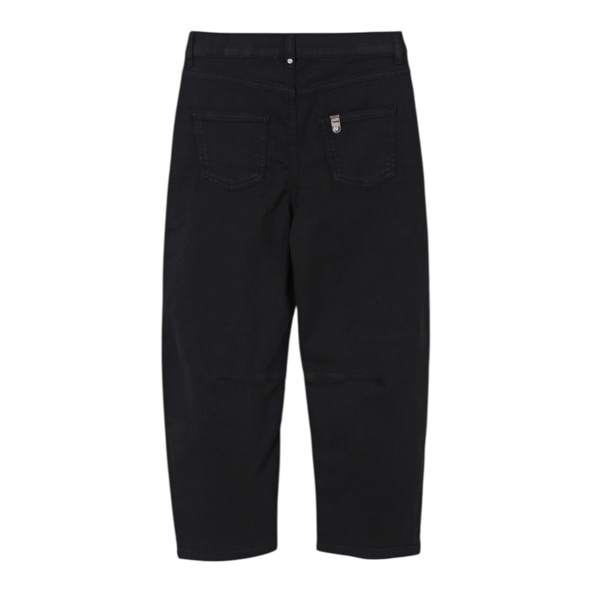 Liu Jo Pantalone tinta unita con Girovita Regolabile Nero per Bambina GF5143 NERO LIU JO 