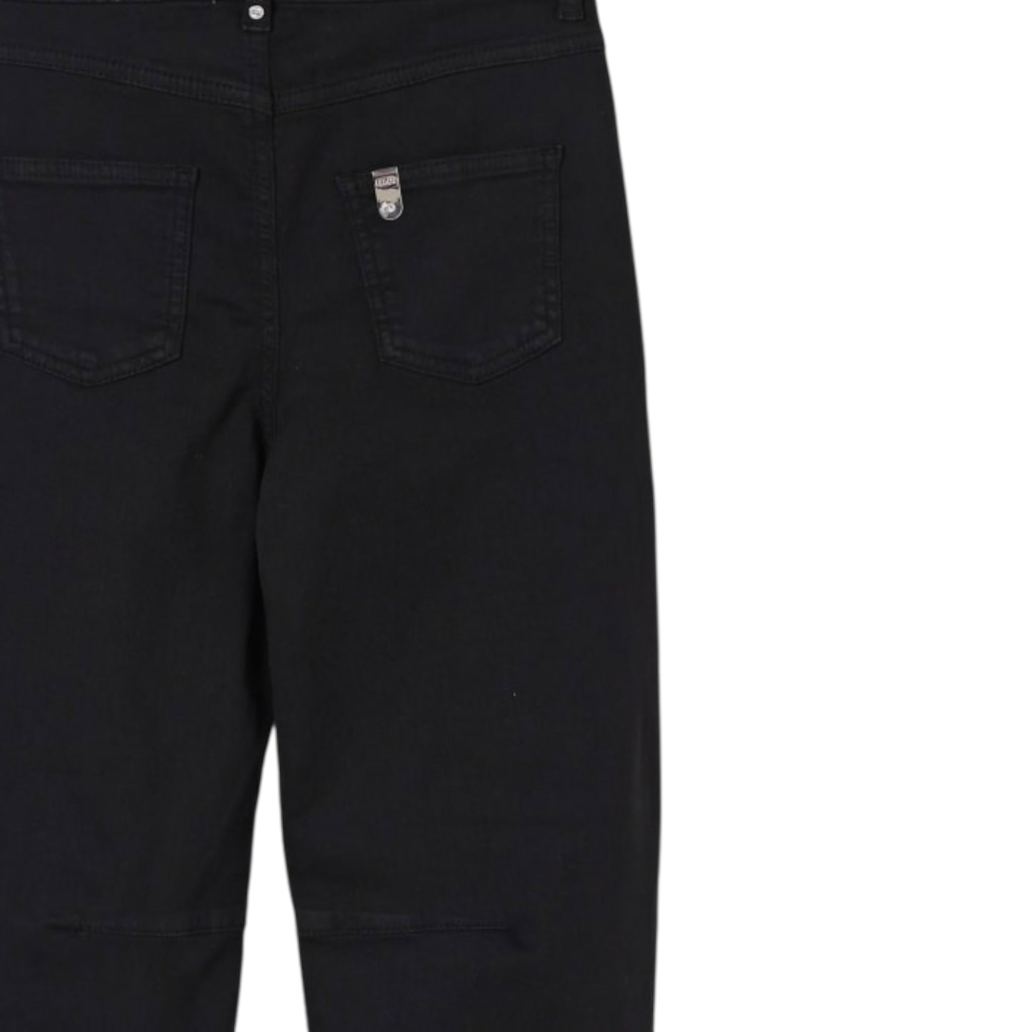 Liu Jo Pantalone tinta unita con Girovita Regolabile Nero per Bambina GF5143 NERO LIU JO 
