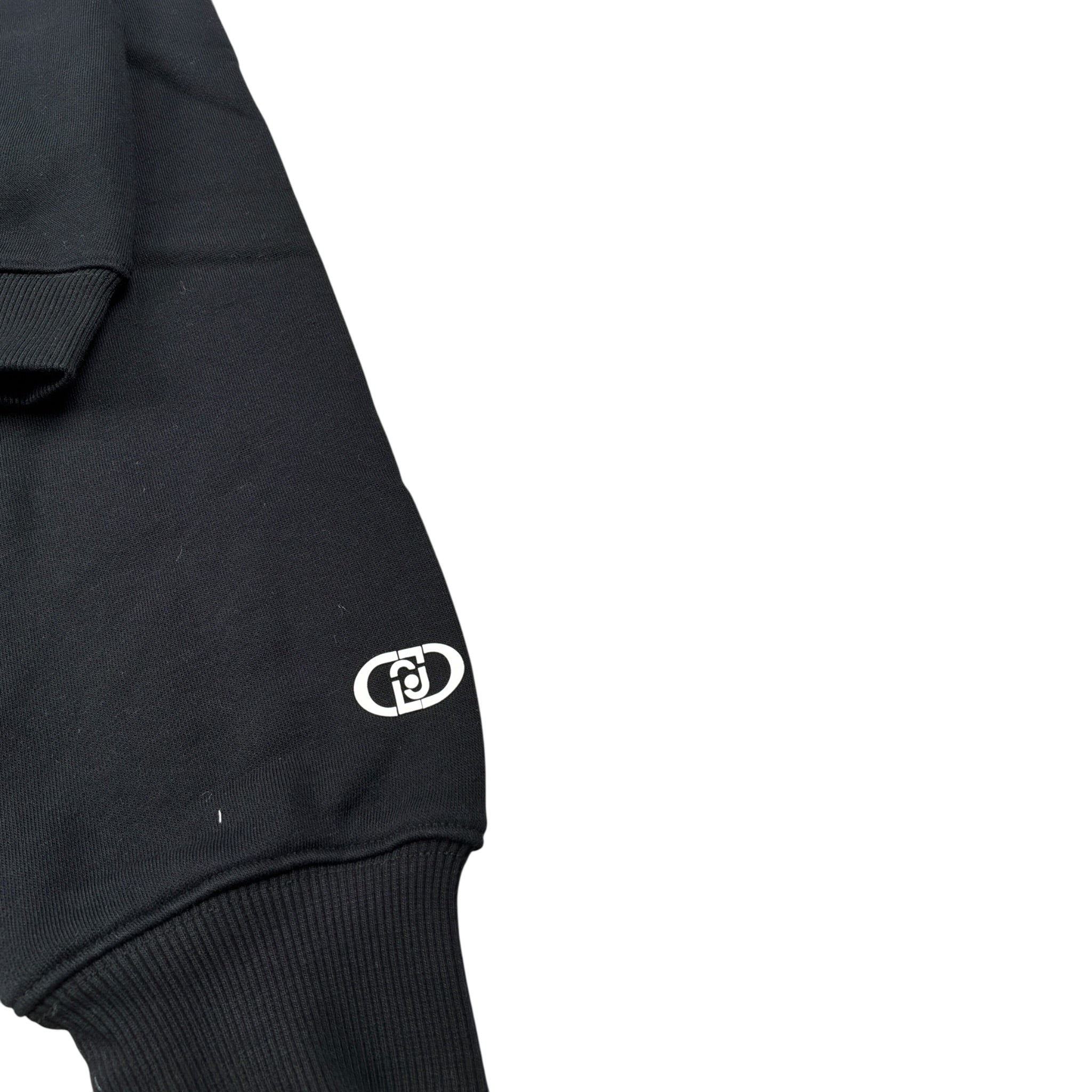 Liu Jo Felpa con Zip E Cappuccio tinta unita Nero per Bambina GF5148 NERO LIU JO 