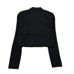 Liu Jo Maglia Mezzo Collo tinta unita Nero per Bambina GF5165X NERO LIU JO 