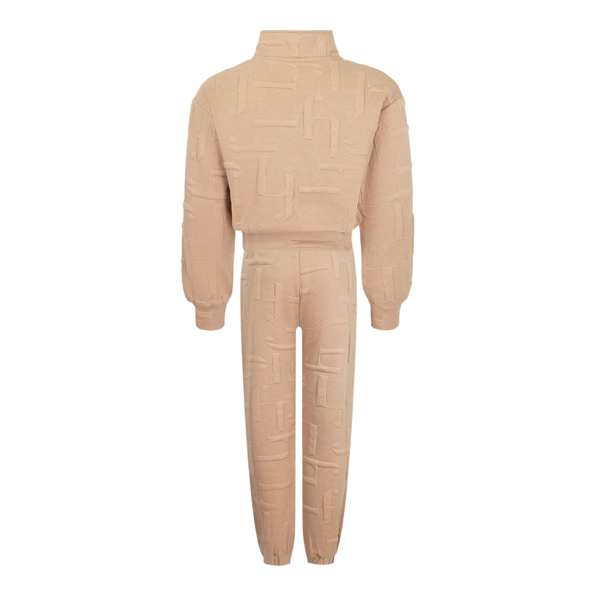 Liu Jo Completo 2 Pezzi Feloa-Pantalone tinta unita Cammello per Bambina GF5195 CAMMELLO LIU JO 