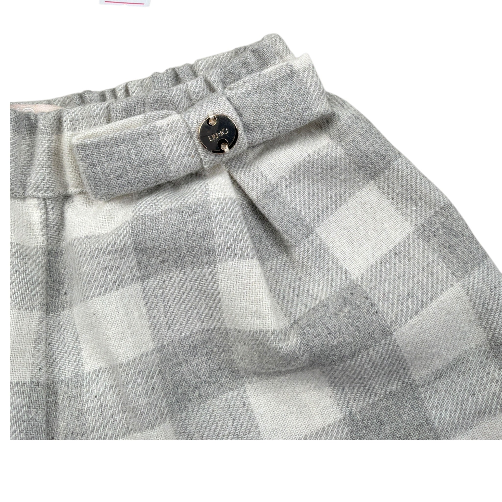 Liu Jo Short tinta unita con Elastico In Vita Grigio per Neonata HF5017X GRIGIO LIU JO 