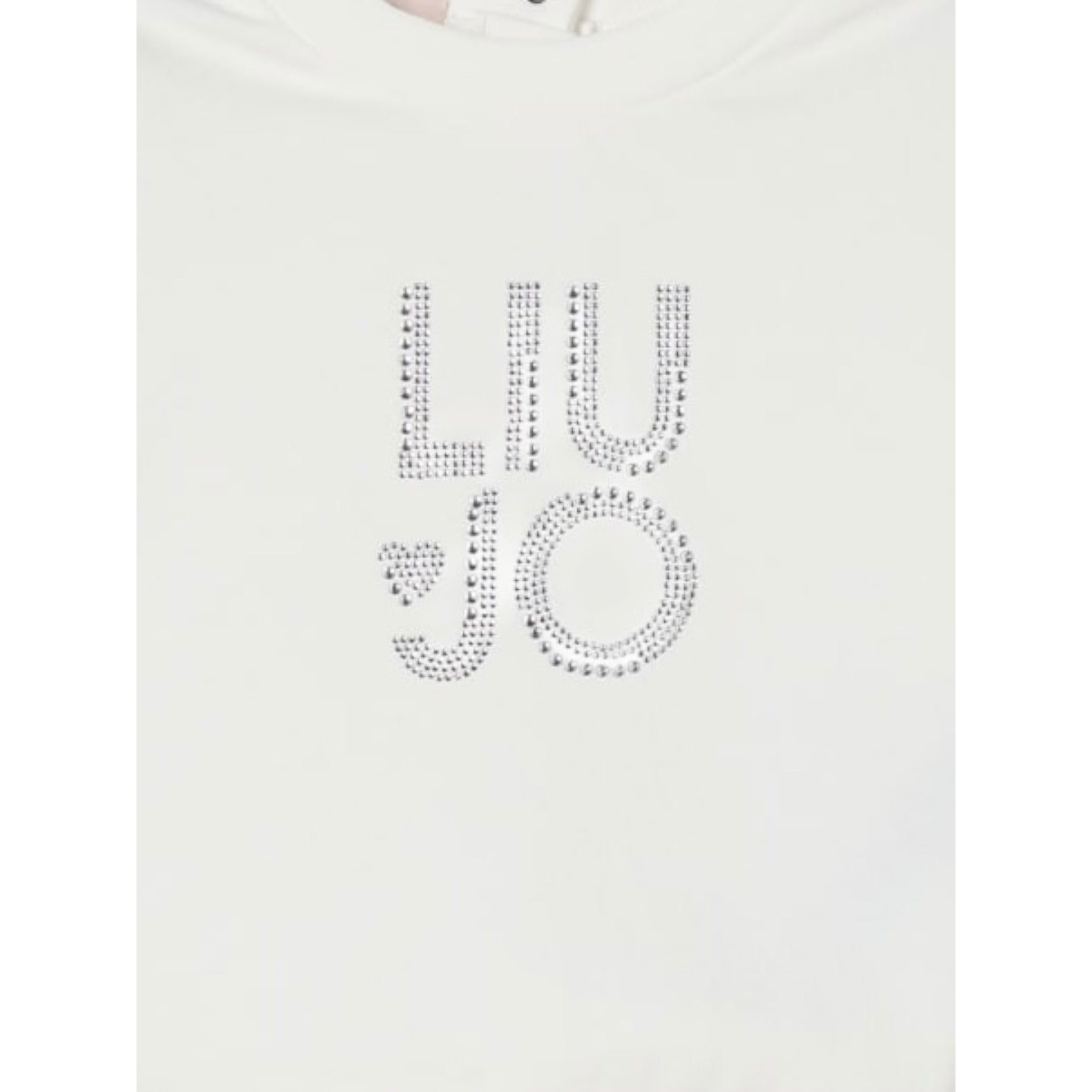 Liu Jo Felpa Chiusa Girocollo tinta unita Bianco per Neonata HF5018XX BIANCO LIU JO 