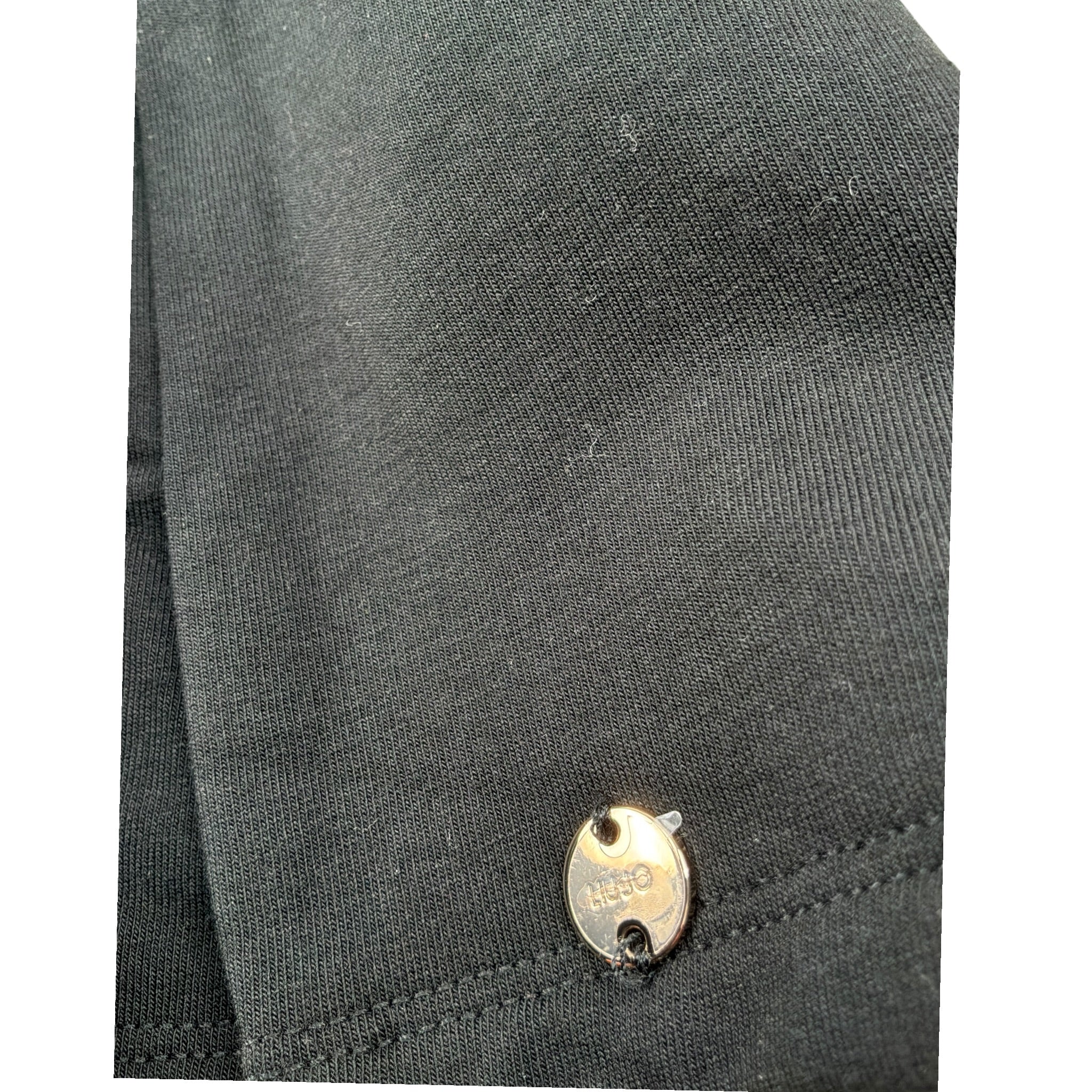 Liu Jo Felpa tinta unita con Zip Nero per Neonata HF5020 NERO LIU JO 