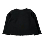 Liu Jo Felpa tinta unita con Zip Nero per Neonata HF5020X NERO LIU JO 