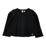Liu Jo Felpa tinta unita con Zip Nero per Neonata HF5020X NERO LIU JO 