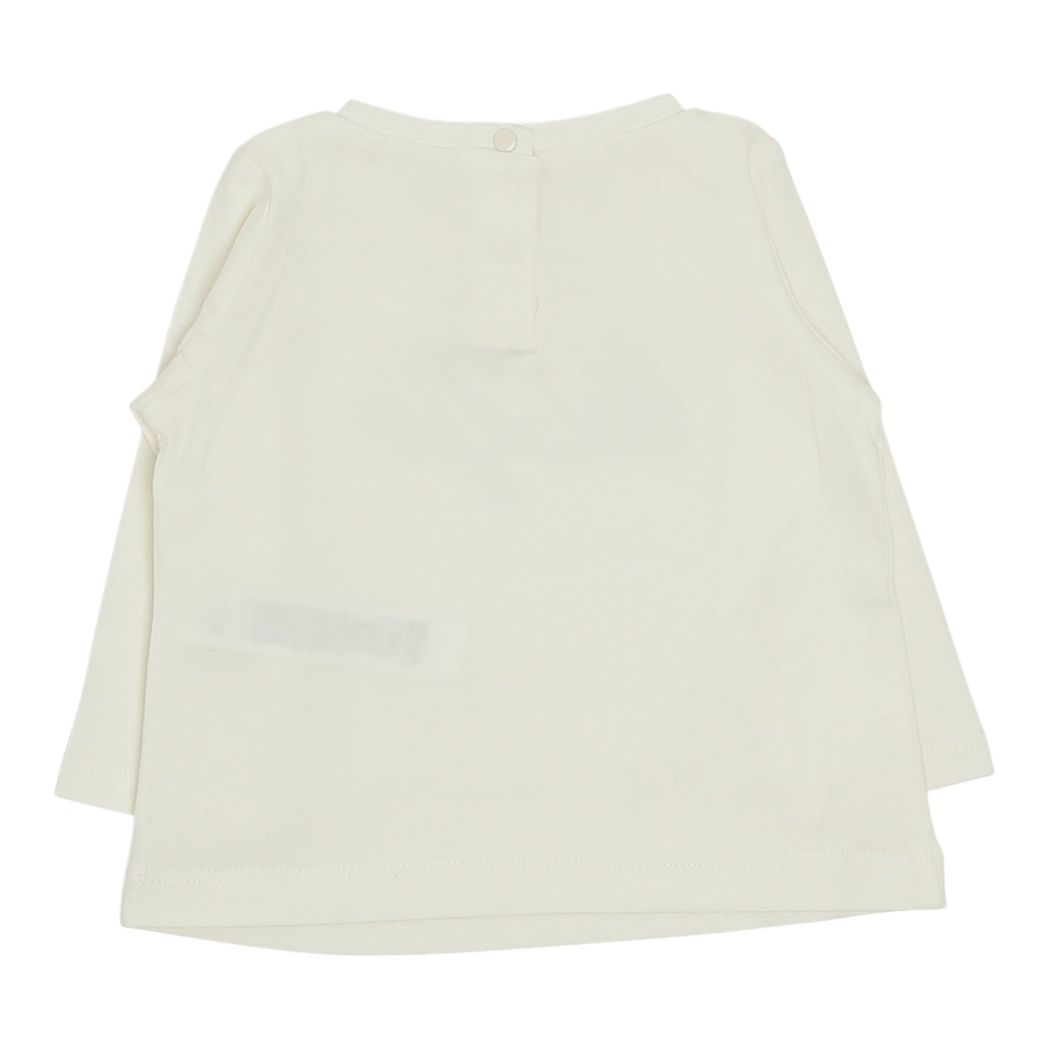 Liu Jo Shirt Girocollo tinta unita con Brillantini Bianco per Neonata HF5025X BIANCO LIU JO 