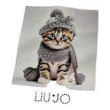 Liu Jo Shirt Girocollo tinta unita con Brillantini Bianco per Neonata HF5026 BIANCO LIU JO 