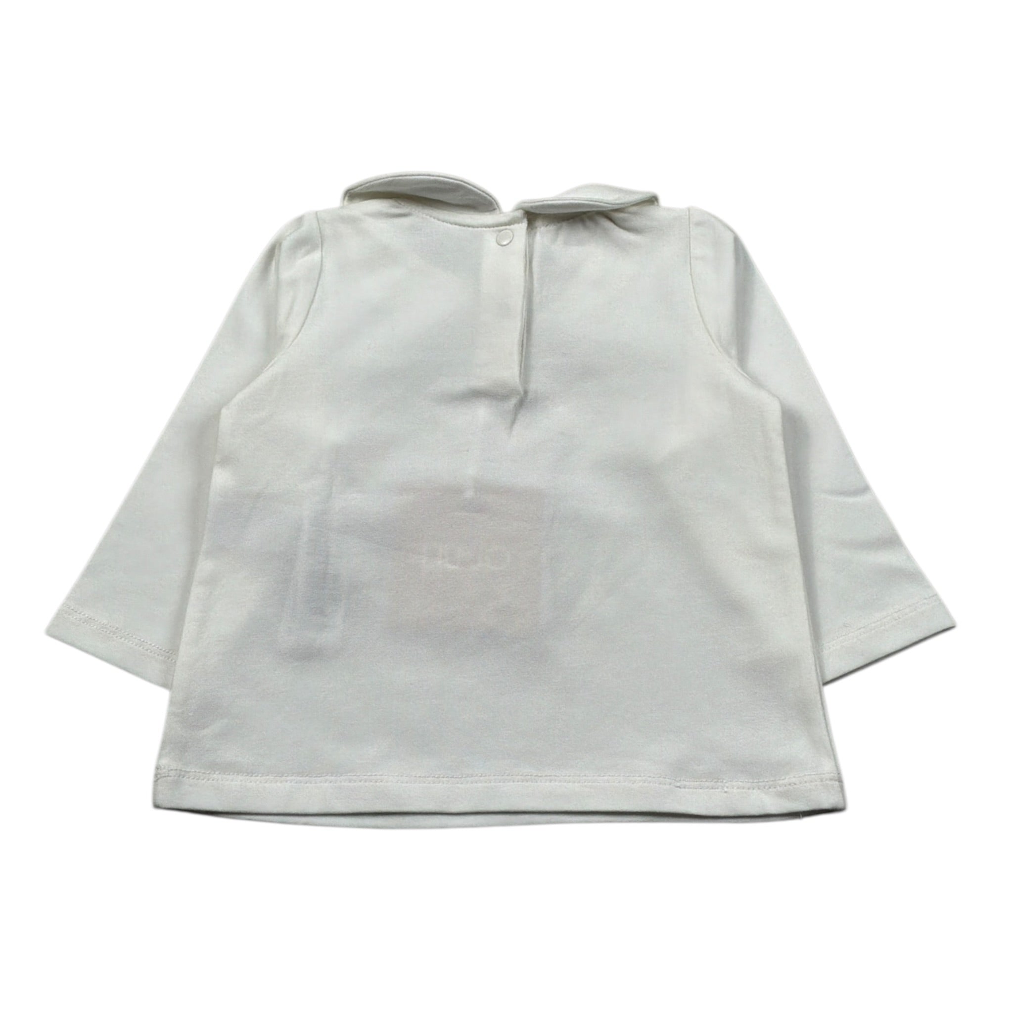 Liu Jo Shirt tinta unita con Colletto Panna per Neonata HF5067XX PANNA LIU JO 