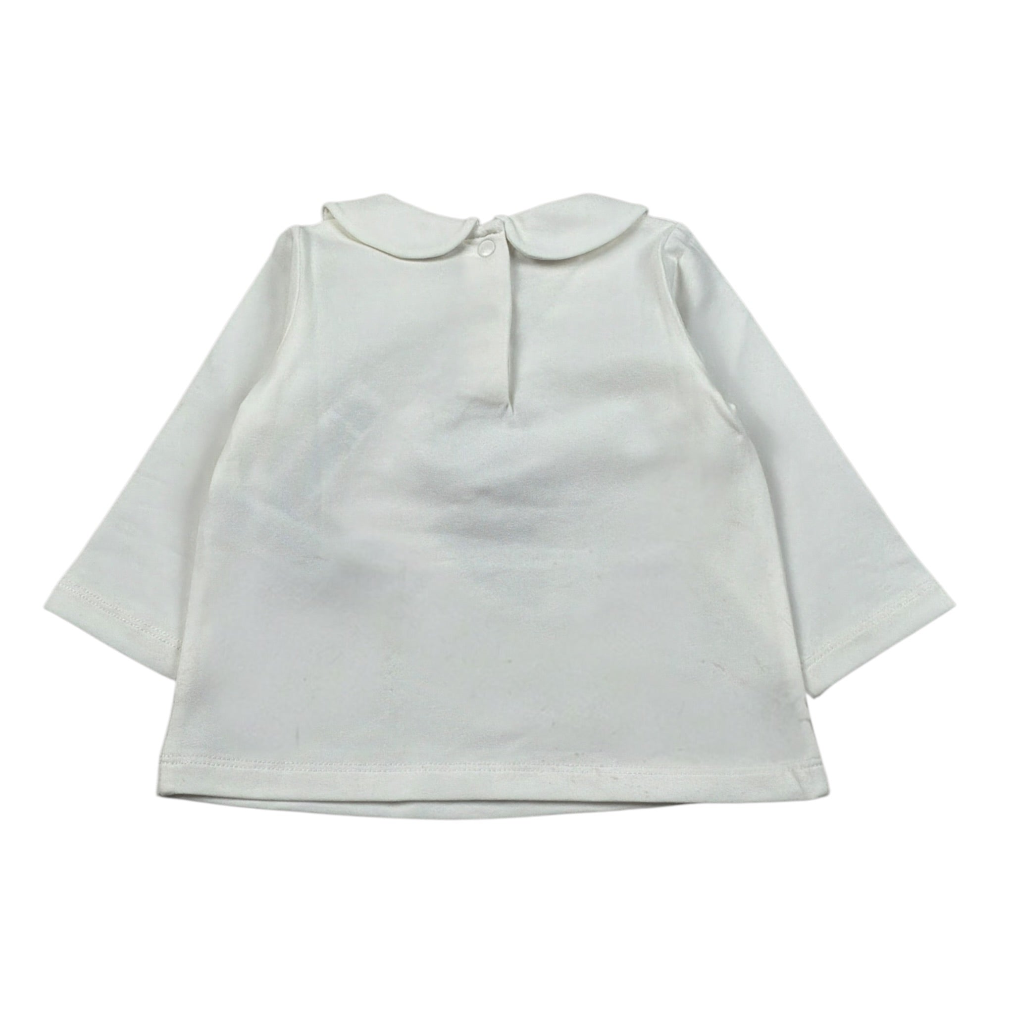 Liu Jo Shirt tinta unita con Colletto Panna per Neonata HF5067XXX PANNA LIU JO 