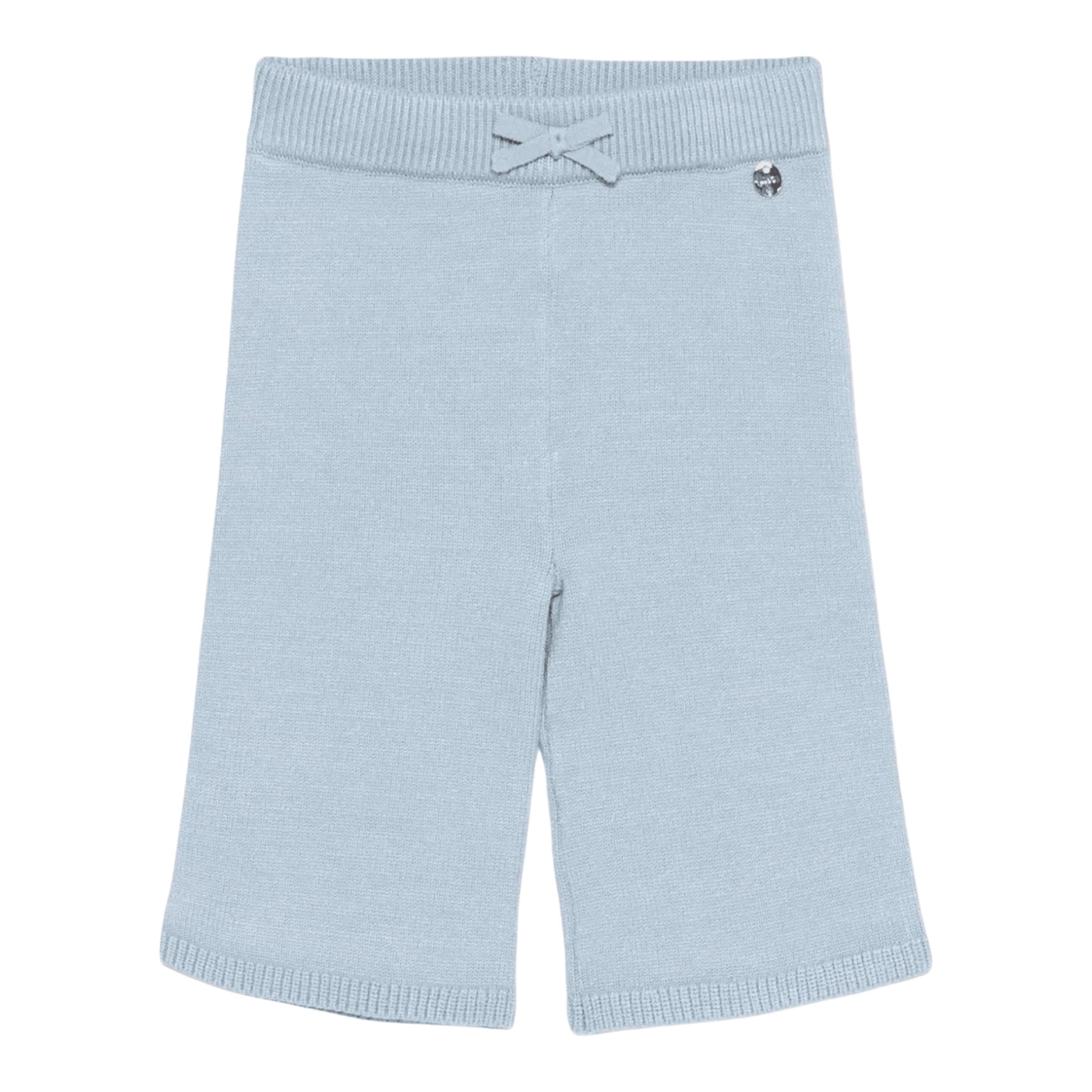 Liu Jo Pantalone tinta unita con Elastico In Vita Azzurro per Neonata HF5073XXX AZZURRO LIU JO 